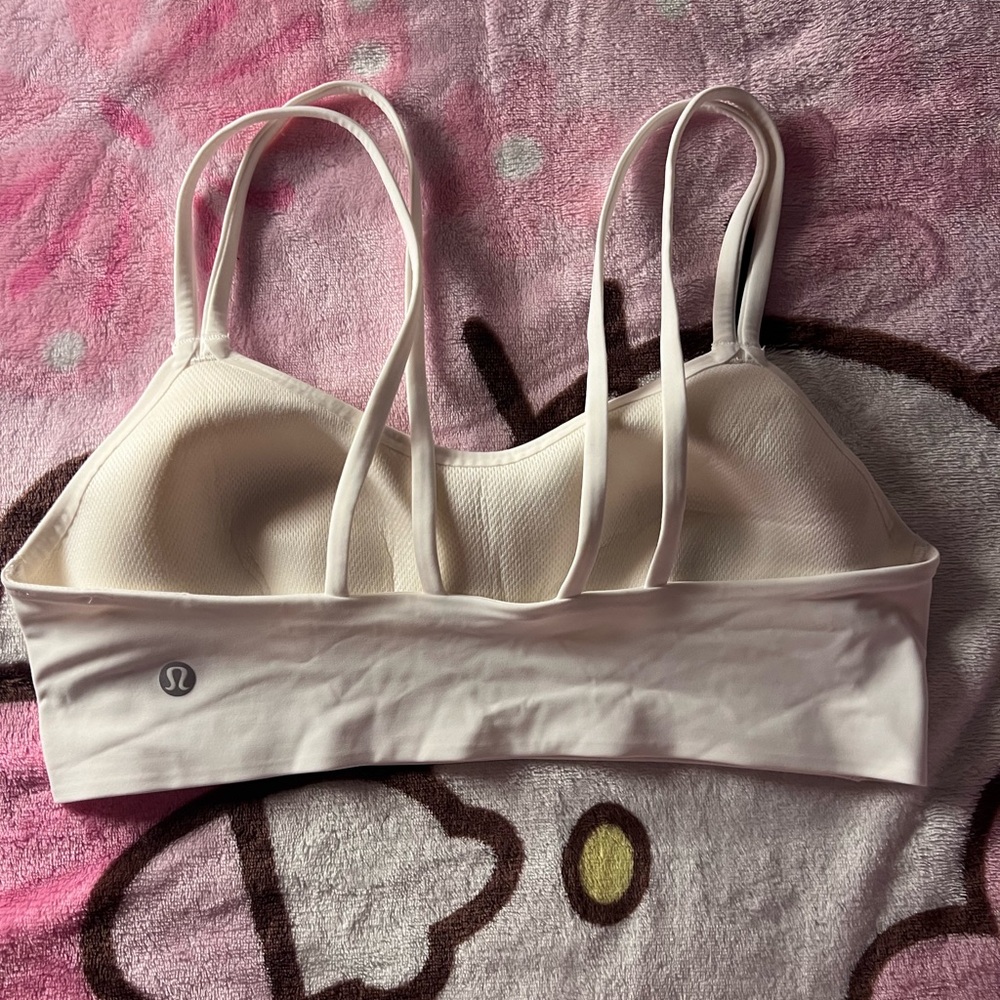 Lululemon white sports bra - Picture 2 of 3